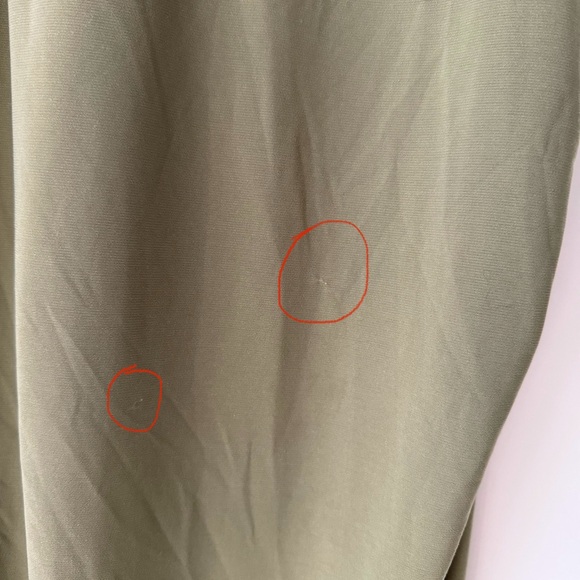 Club L London Riley Olive Ruched Sleeveless Open-Back Maternity Maxi Dress - Picture 9 of 10